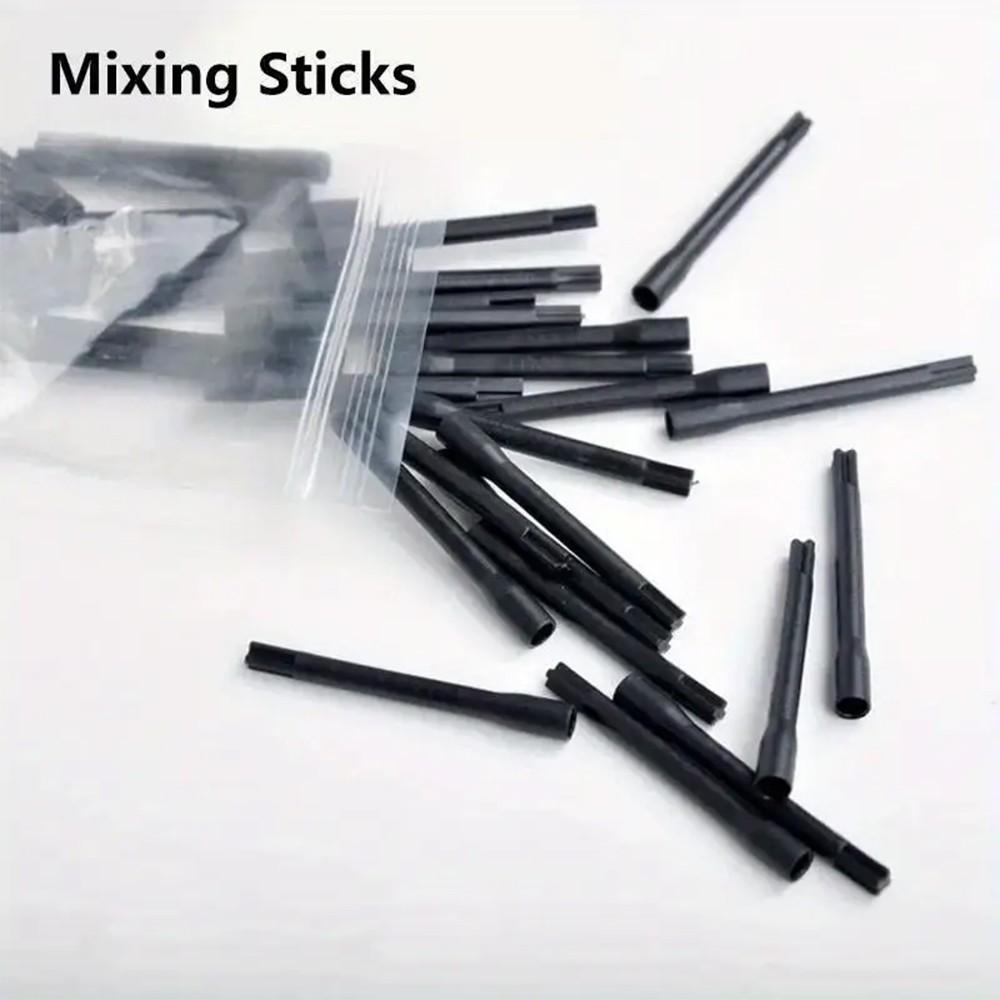 100pcs Tattoo Color Stirring Sticks, Disposable Stirring Sticks for Blender, Tattoo Ink Stirring Sticks, Stirring Tools for Tattoo Artists, Stirring efficiently and preventing sedimentation.