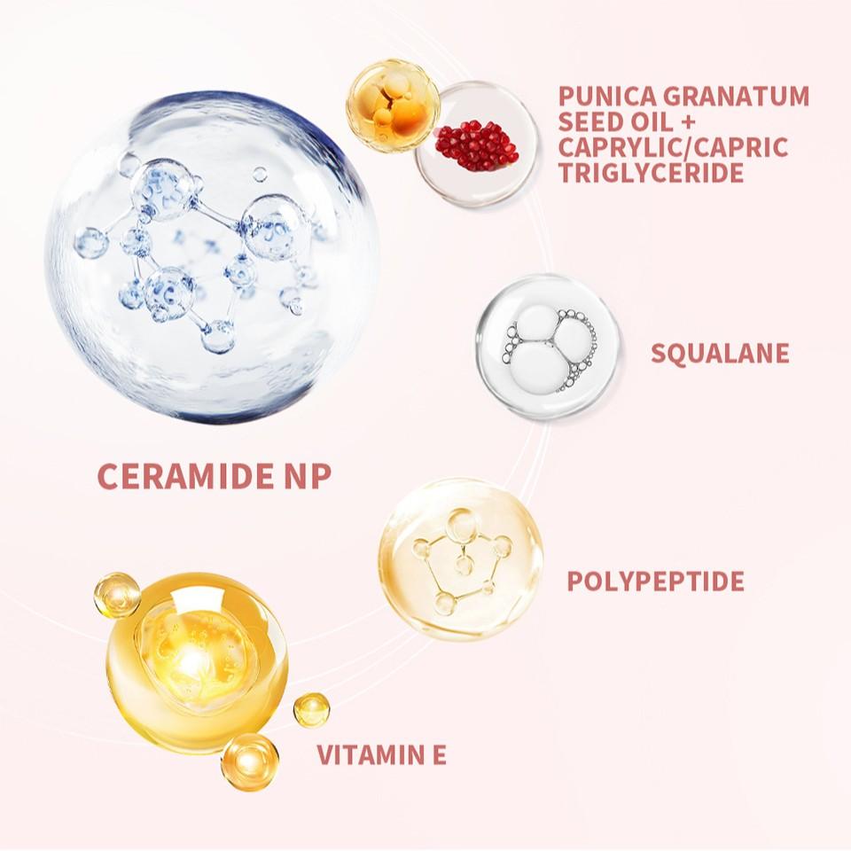 1 Piece Donut-shaped Peptide Essence Lip Gloss, Moisturizing Lipgloss, Long-lasting Moisturizing Tinted Lip Balm, Versatile Lip Makeup for Daily No-makeup Looks