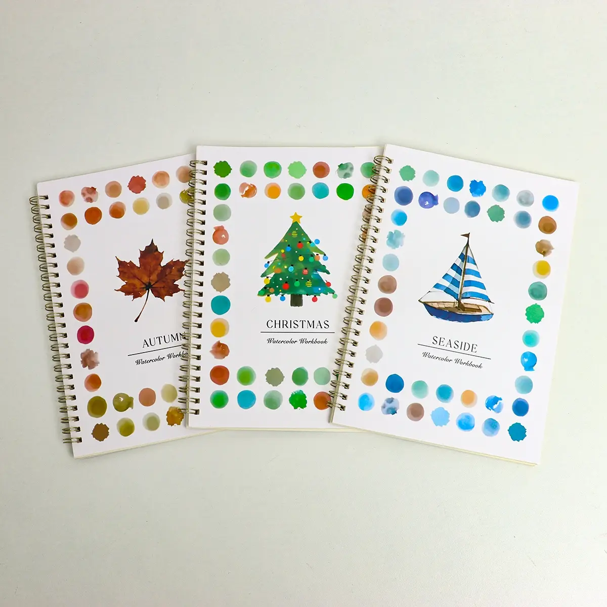 Christmas Tree + Seaside + Maple Leaf