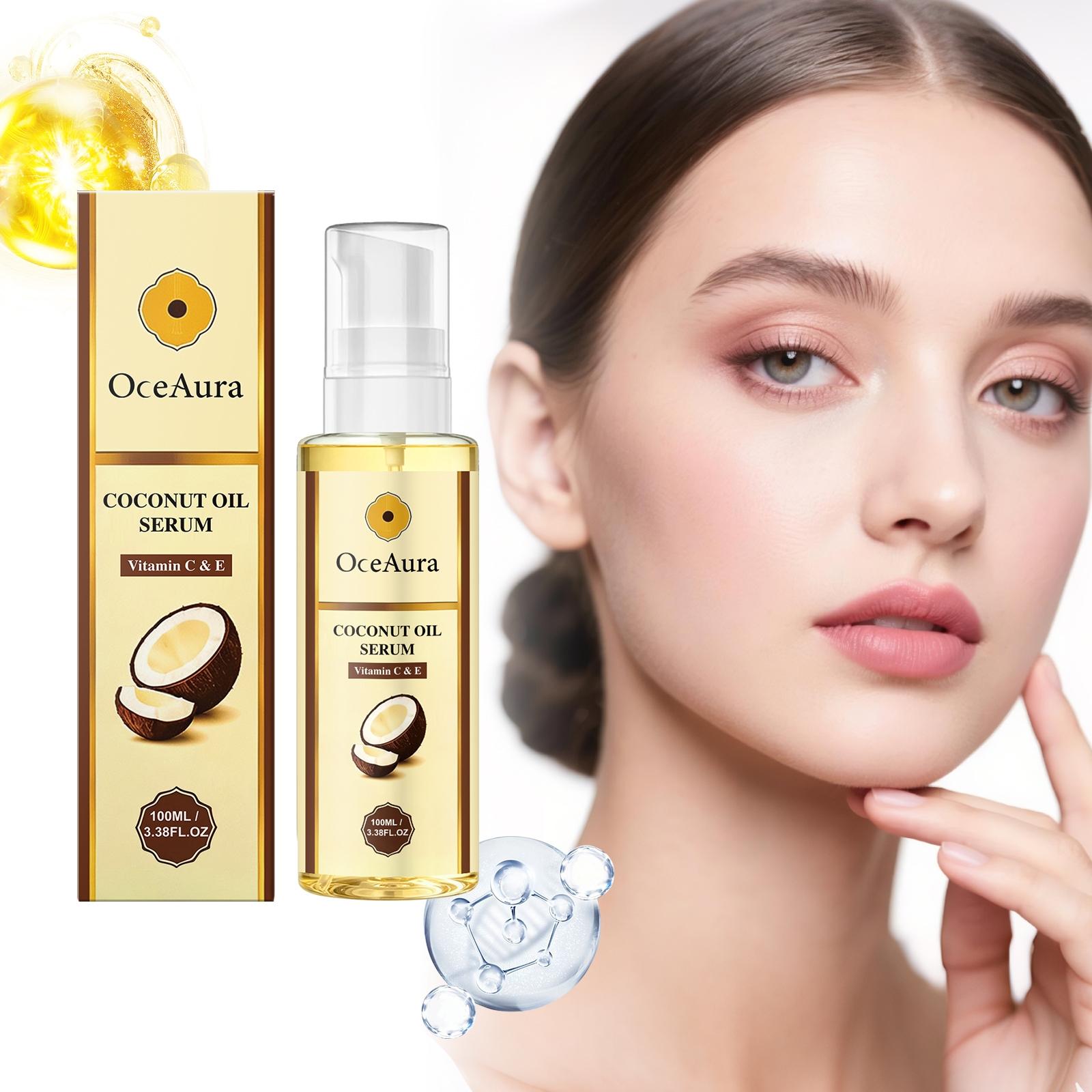 Coconut Moisturizing Essence, Plant Extracts for Hydration, Lightweight and Absorbent, Nourishing Skin Care Formula, Hydrating Radiant Glow