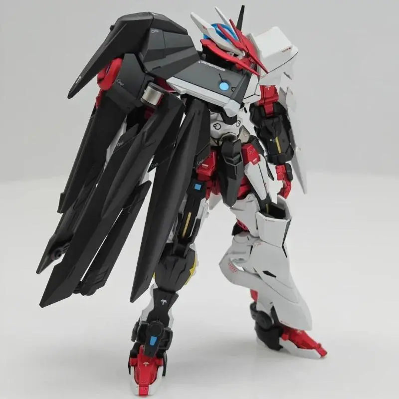 In Stock HG HGBD 1/144 Astray Nameless Red Frame 012 Assembly Model Kit Action Figures With Stand Plastic Model Toys Collectable