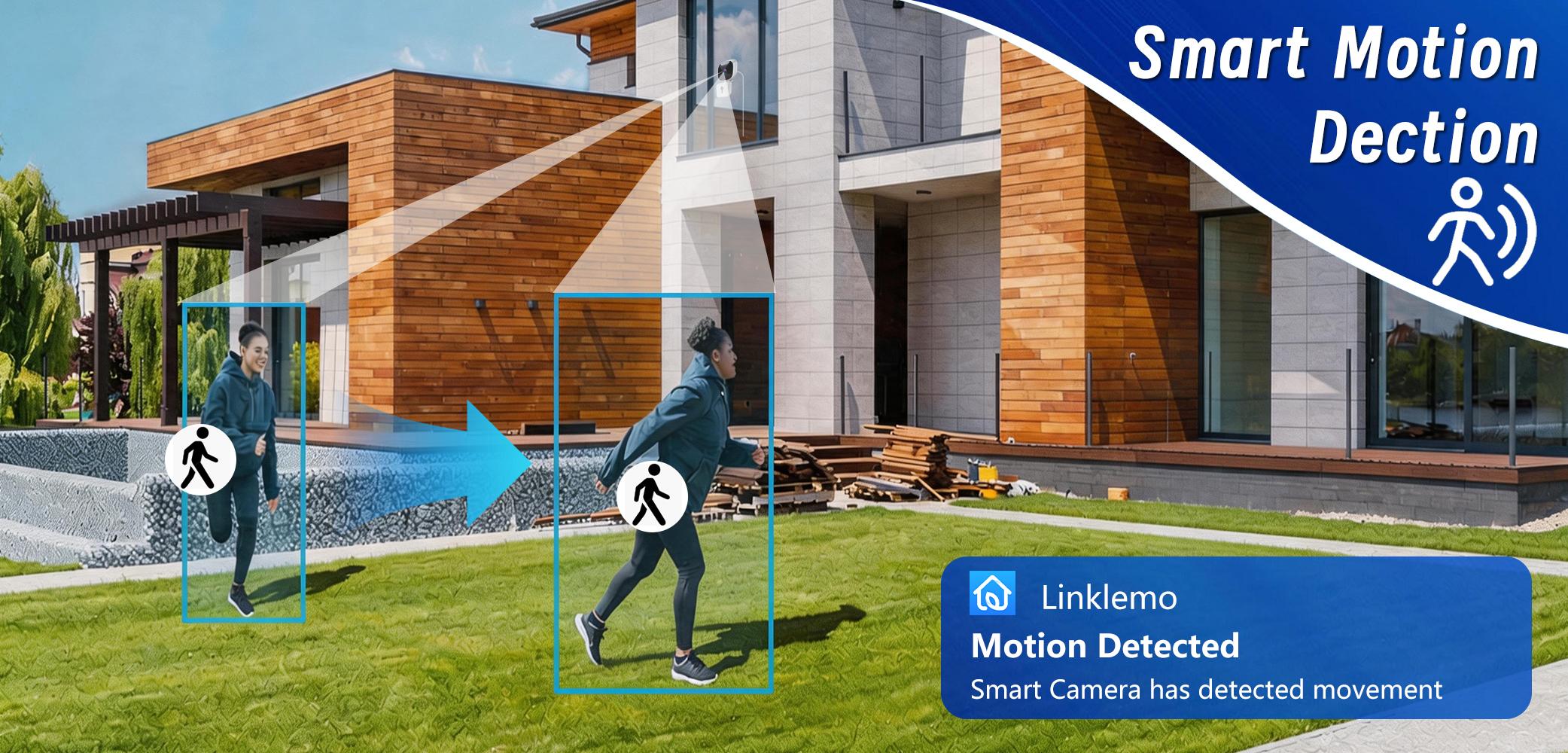 Home Security Window Camera, HD 2.4GHz WiFi Indoor Cameras, Person,Pet,Vehicle & Motion Detection, Two-Way Audio, 24/7 Continuous Video Recording, Easy Installation for Indoor Monitoring