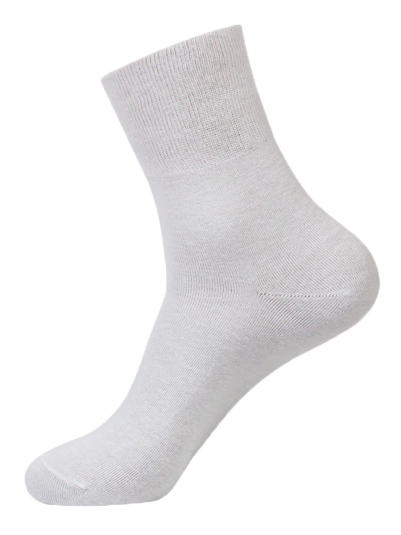 10 pairs of diabetic socks for men and women, comfortable high-stretch knit socks, breathable polyester spandex blend, ideal gift for seniors, loose fit with high elasticity, suitable for all seasons.