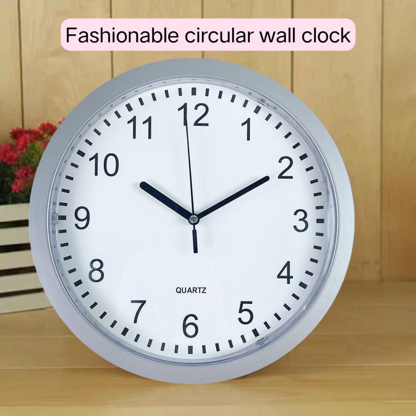 Vintage Wall Clock with Hidden Storage, Silent Battery-Powered Decorative Clock, Secure Jewelry Box for Living Room