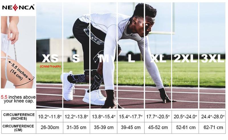 【Christmas】NEENCA Sports Knee Sleeve for Runner, Workout, Gym, Basketball, Volleyball, Hiking Spicy Dill knee pain Breathable Sponge Knee Pads Athlete Springtok Injury football accessories Support Tool