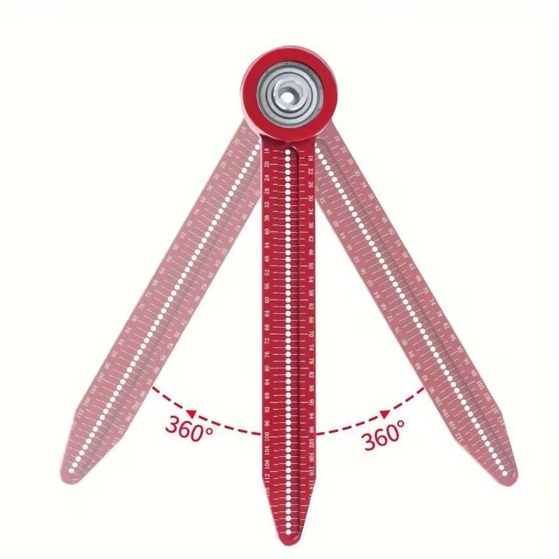 300mm Woodworking Drawing Compass Circular Drawing Ruler MeasurementTool HighPrecision Scribe Gauges