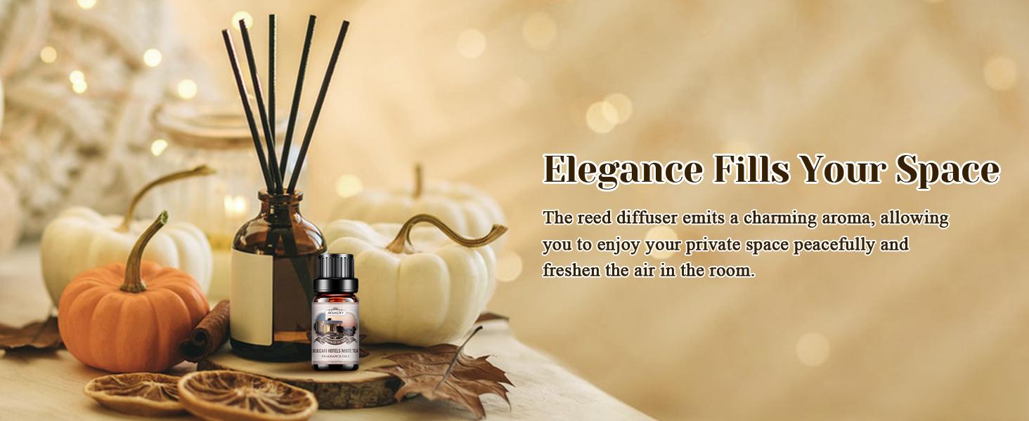 Hotel Scent Diffuser Oils Set – Transform Your Home Into a 5-Star Hotel | 6×10ml Luxury Oils  Upgraded Gift Set & Fireplace Diffuser Bundle Perfect Holiday & Housewarming Gift
