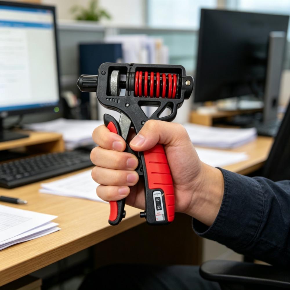 Adjustable Resistance 5-165kg, Mechanical Counter, Non-slip Design, Carbon Steel Material