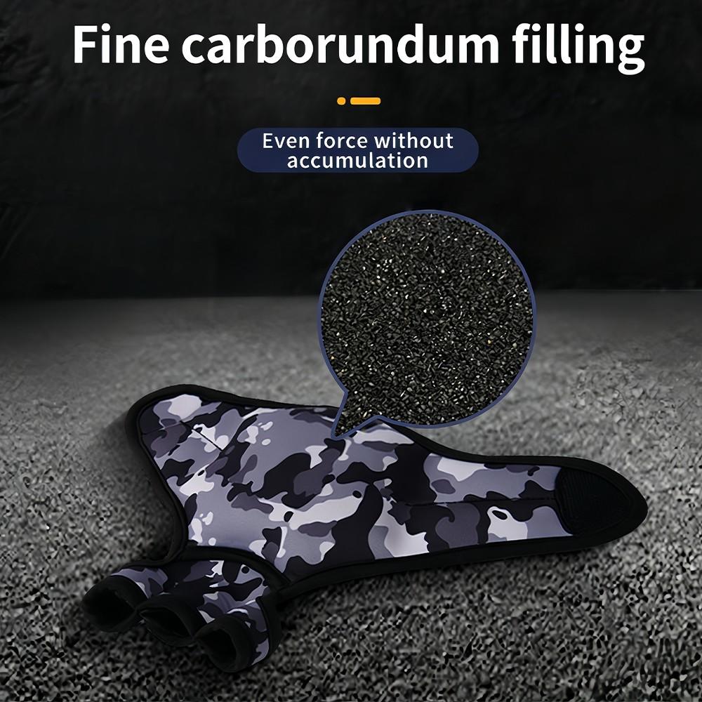 1 Pair Wrist Weighted Sandbags with Finger and Thumb Holes, Available in 1kg or 2kg for Men and Women Training Gloves for Boxing and Running Sports Fitness