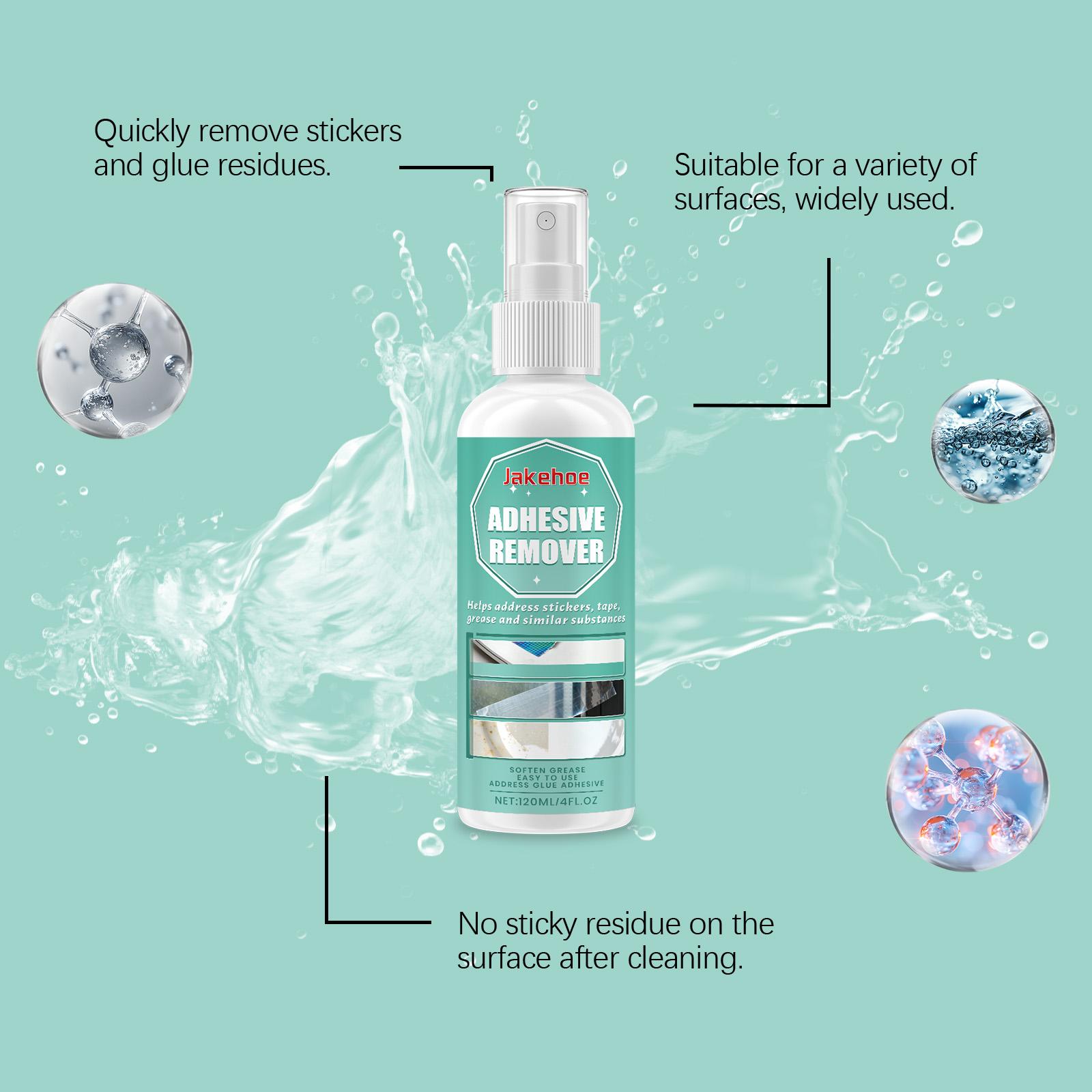 Adhesive Remover Multi-Surface Oil Softening Cleaning Residue Sticker Adhesive Remover, Effective Cleaner for Various Surfaces