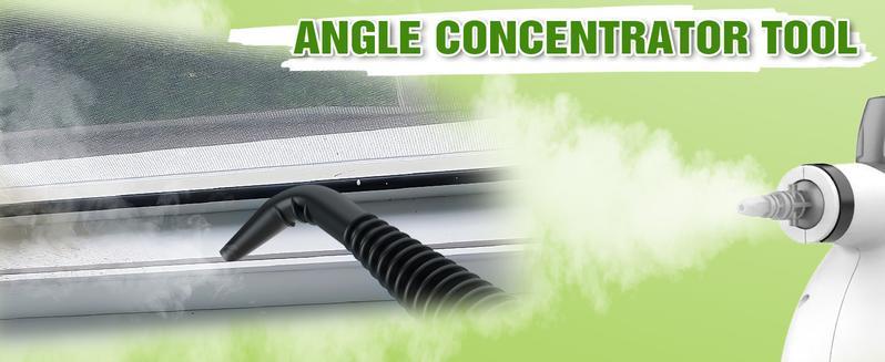 Pressurized Handheld Multi-Surface Natural Steam Cleaner with 12 pcs Replacement Parts , Multi-Purpose Steamer for Springtok , Home and Car Thanksgiving Early