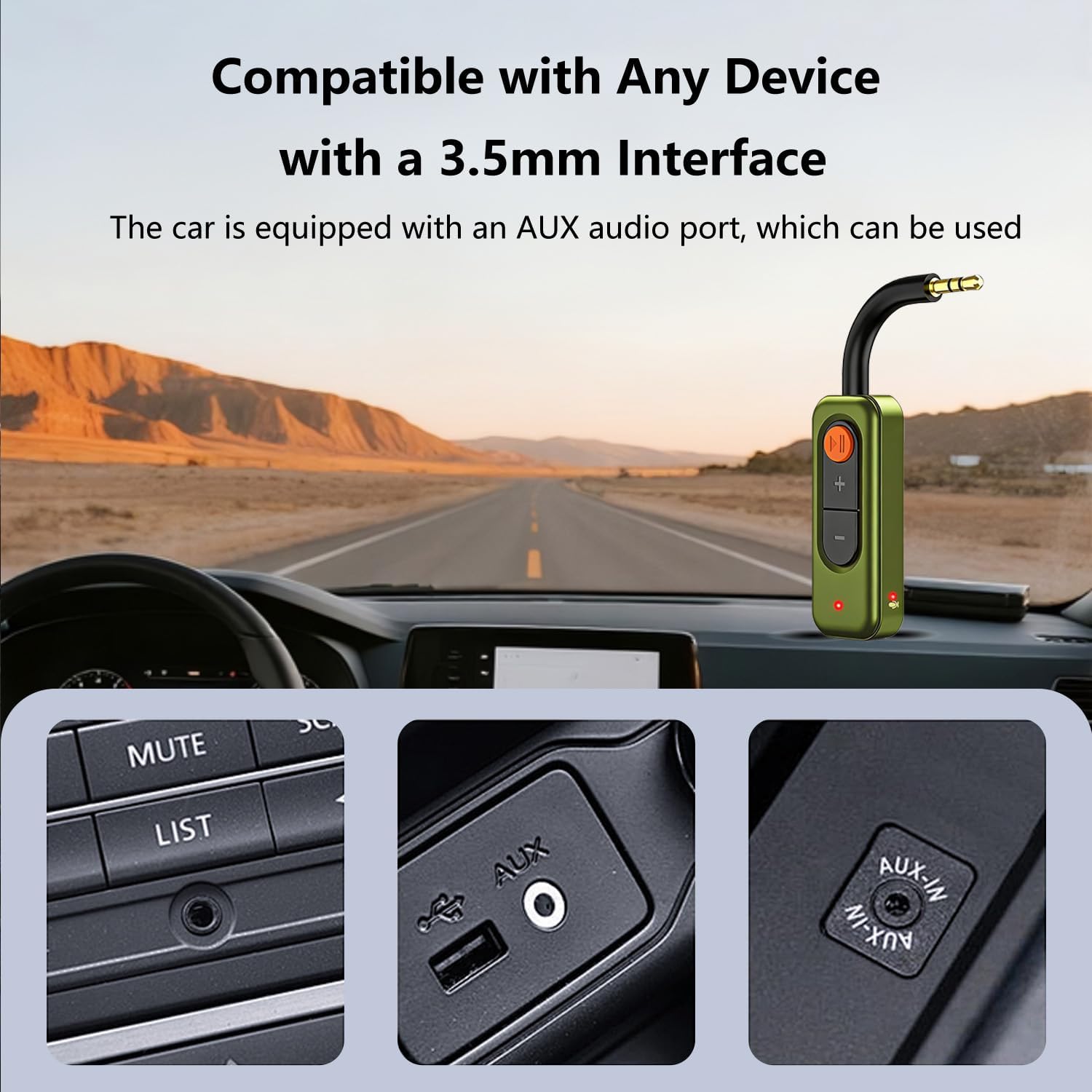 5.4 Audio Receiver,3.5mm AUX Audio Adapter, Receiver for , Stereo,TV,,Gym,Support aptX Low Latency 5.4 Audio Receiver,3.5mm AUX Audio Adapter, Receiver for , Stereo,TV,,Gym,Support aptX Low Latency