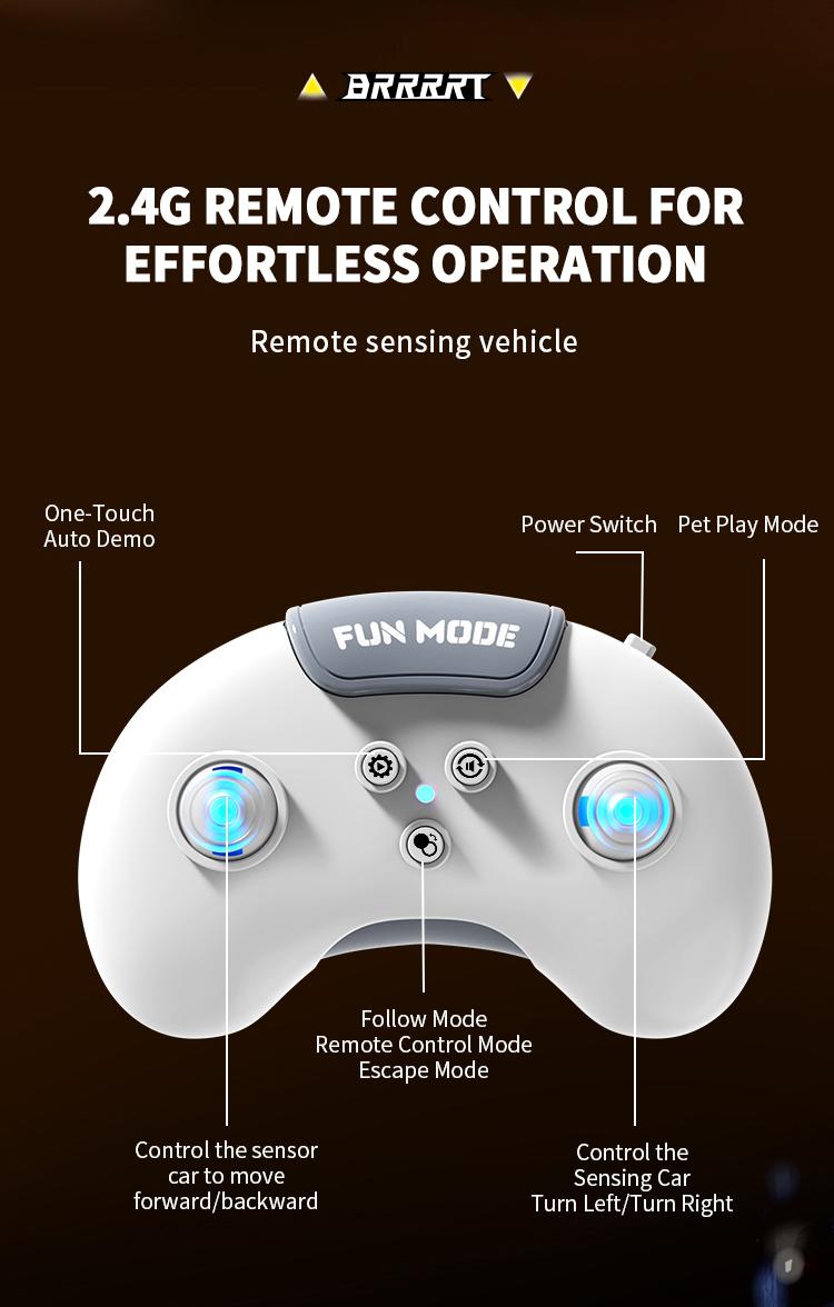 BRRRRT Smart Drift Car Upgrade Edition, customizable, remote-controlled drift car, equipped with magnetic accessories for quick swapping, includes interchangeable tires, features light and sound effects, perfect Christmas gift for adults and children.