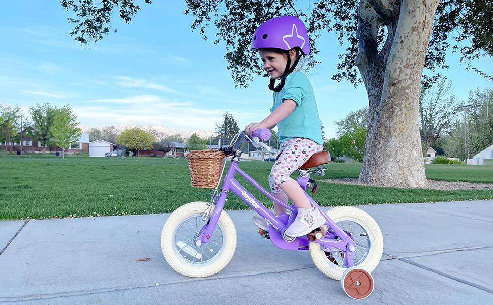 JOYSTAR 12-20 inch Girls Bike 4-12 Years Old Toddlers Kids Bike with Training Wheels & Basket Kickstand JOYSTAR 12-20 inch Girls Bike 4-12 Years Old Toddlers Kids Bike with Training Wheels & Basket Kickstand
