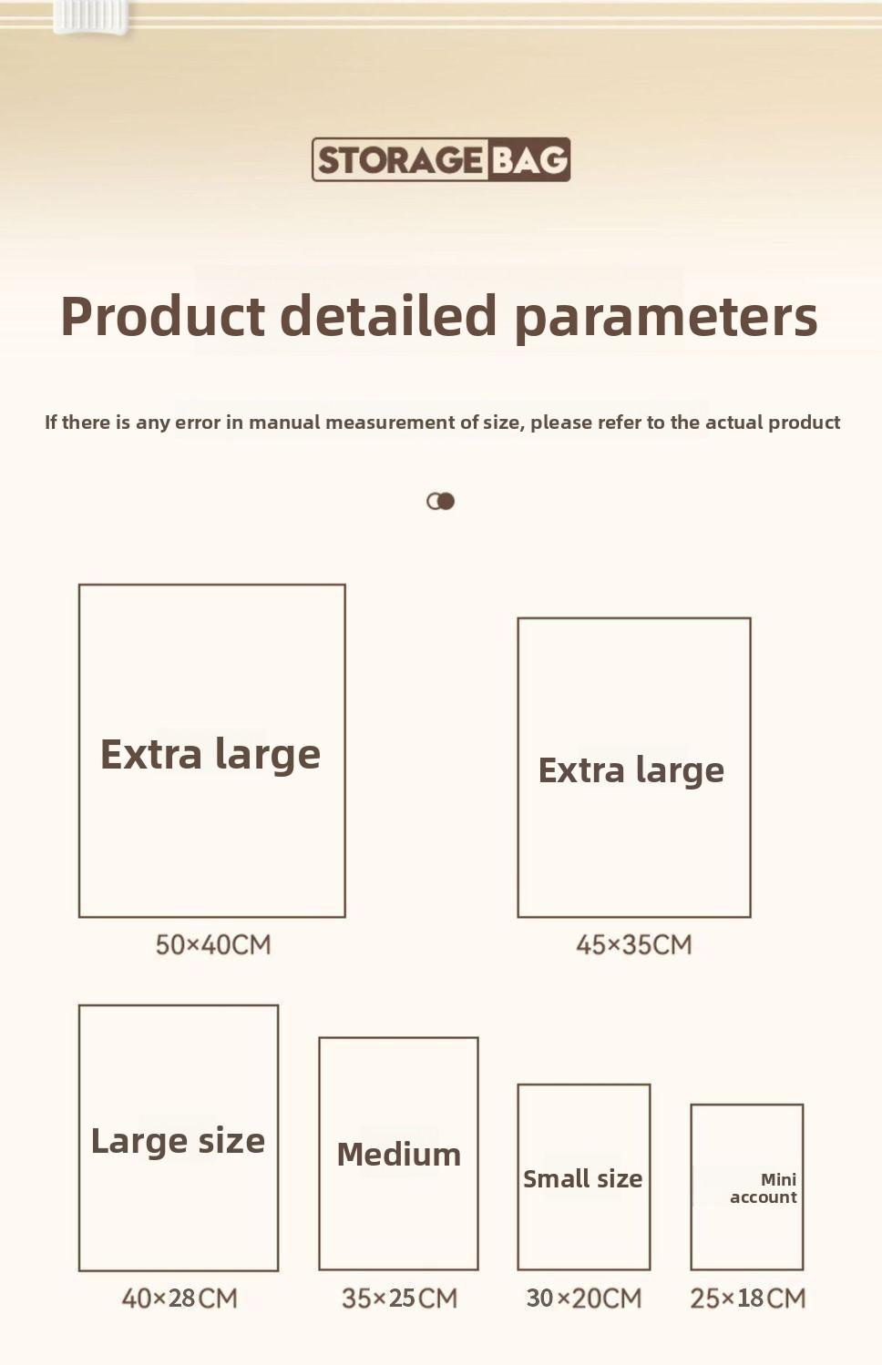 Premium Frosted Zipper Storage Bags - Waterproof, Reusable Travel & Closet Organizers