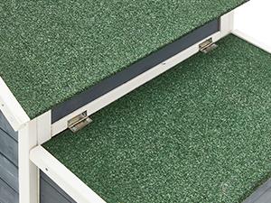 YODOLLA 123” Large Wooden Chicken Coop, Outdoor Hens House with Ramps and Nesting Boxes