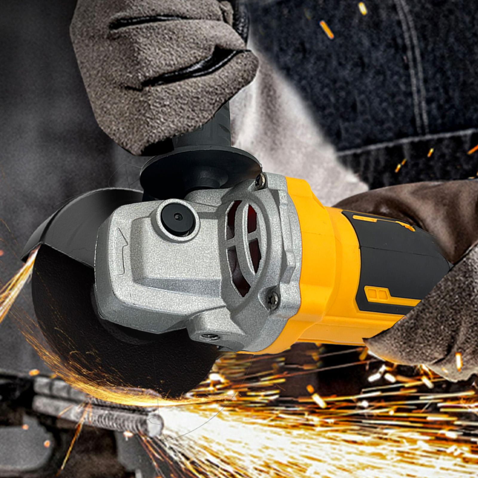 Cordless Angle Grinder for DEWALT 20V MAX Battery, With 11000 RPM Brushless Motor and 3 Variable Speeds, Angle Grinder for Cutting, Griding, Polishing.(Without Battery)