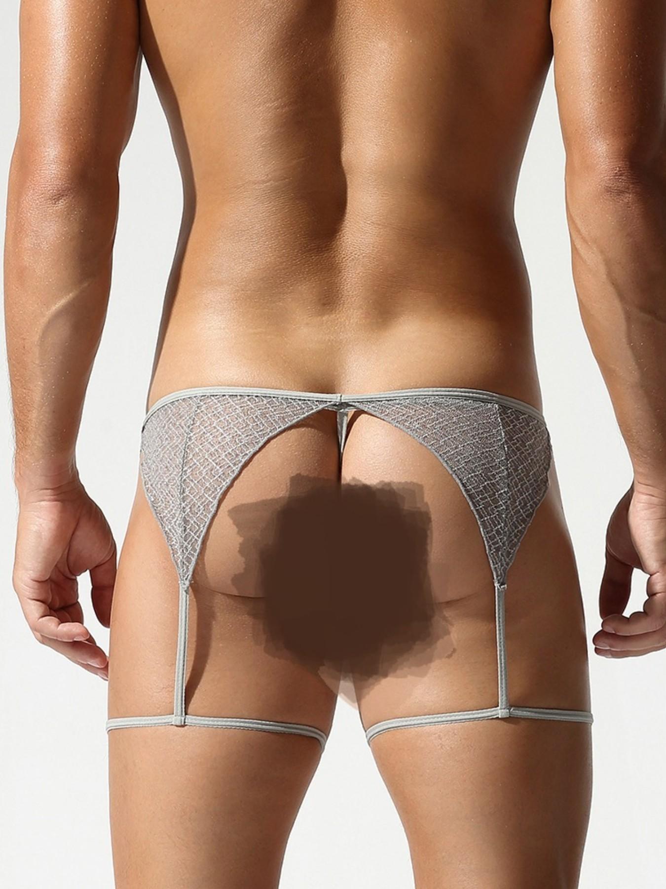 Men's Thong Panty Set Nightclub Sexy Exposed Plain Men's Underwear, Comfortable Breathable Design, Perfect for Casual Wear & Everyday Use