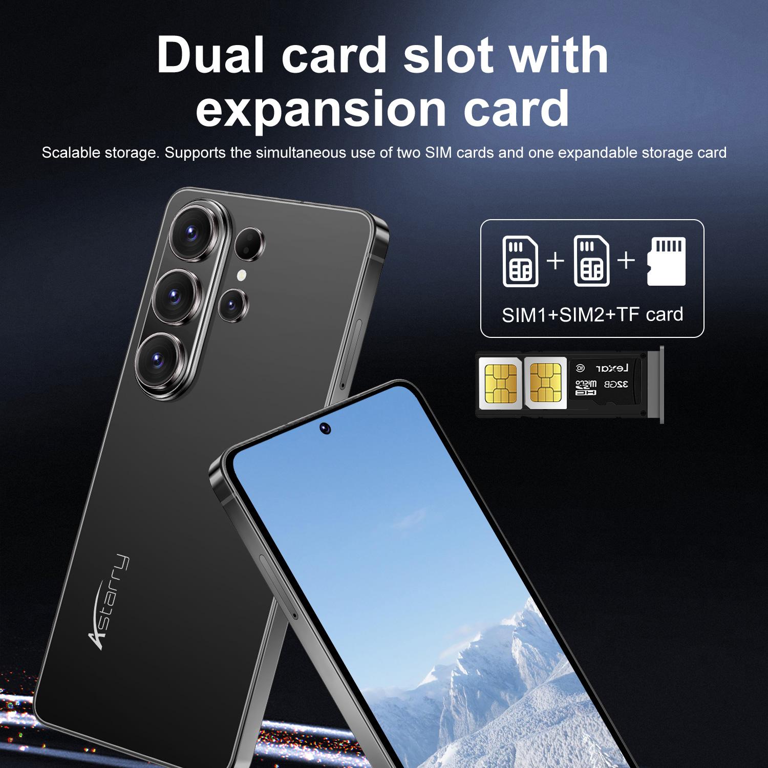 Astarry- 26 Ultra Smartphone, Android Mobile Phone, Mtk6762 Quad-Core, 3gb RAM 32GB Storage, Android 12, 6.75-Inch Full Screen, 4g Lte, 4100mah Battery, Android Cell Phones
