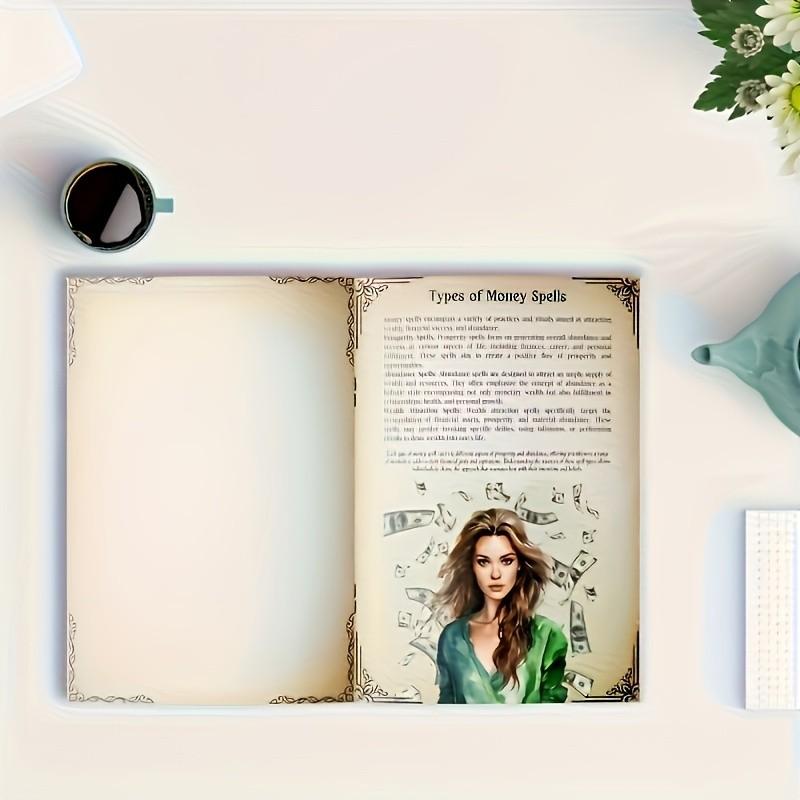 Prosperity Ritual Handbook with Candles Crystal Energy Arrays, Enhance Wealth Manifestation, Money Magic Spells, Boost Daily Financial Abilities