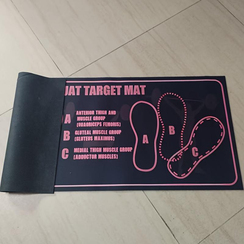 Anti-Slip Squat Pad Set, Durable Non-Skid Training Mat for Home and Gym Use, Ideal Exercise Equipment for Fitness Enthusiasts, Gym Floor Mat