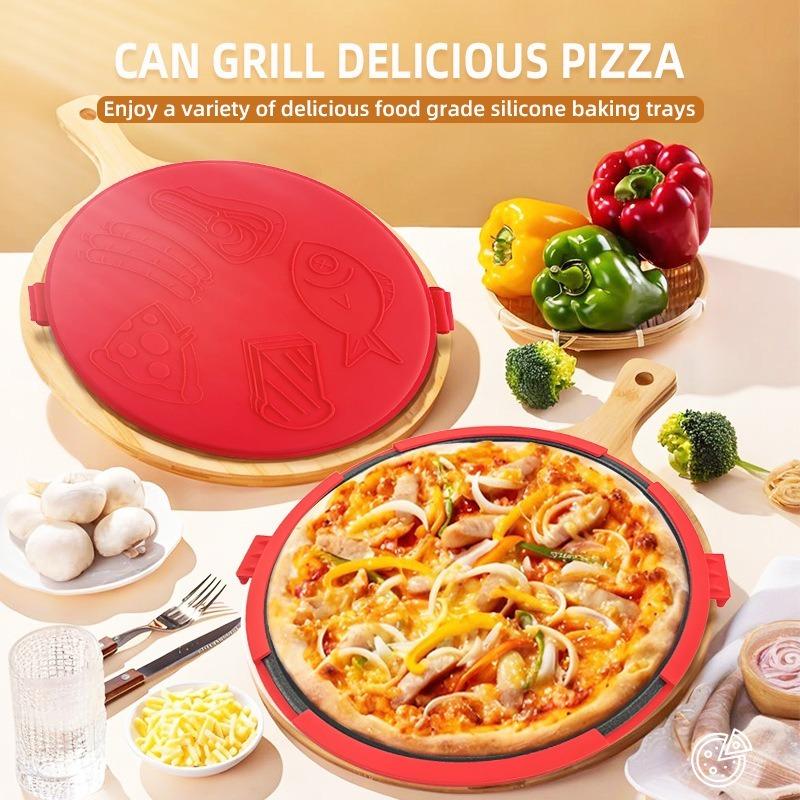 Upgraded Xl Grill Plate, All Purpose Grilling, Microwave Oven Special Baking Tray, Pizza, Chicken Wings, Beef Sandwiches, Toast Bread, Panini Machine, Grill Griddle