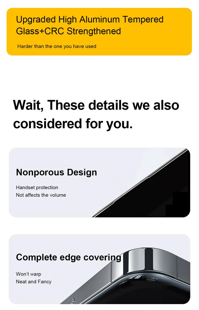 FUNCAT GLOBAL <2PCS> 360° Privacy Screen Protector [4 Sides Privacy]. 'ON SALE for NEW APPLE' Screen film for iPhone 16/15/14/13/12 [LEFT, RIGHT, UP, DOWN], Strong Protection, Anti-Spy, Electroplated Layer, (Headset Cover), Fingerprint-Proof.