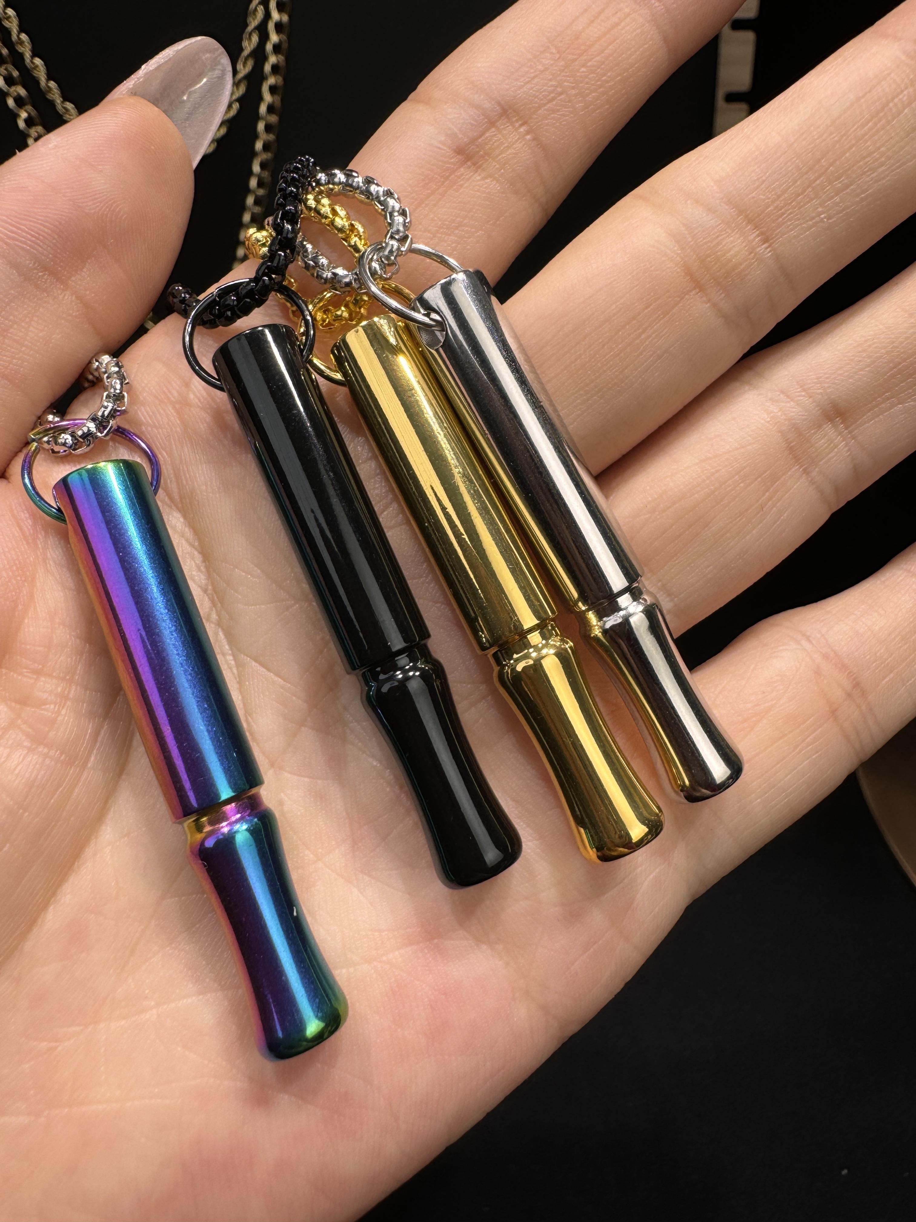 Breathing Necklace for Anxiety Relief Quit Smoking Tools Breathe Easy Necklace Stop Smoking Aids Breathlace Necklace Fum Vaporless Inhaler Breathless Anxiety Necklace for Women/Men