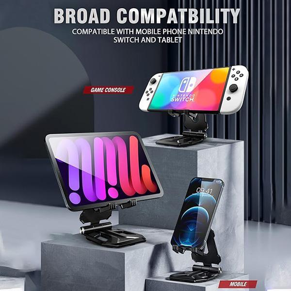 Heavy Duty Phone Stand for Desk Folds Flat Fits In Pocket Heavy Duty Phone Stand for Desk Folds Flat Fits In Pocket