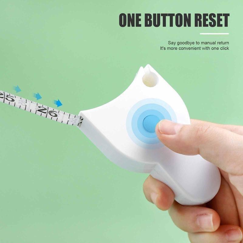 Stretchable Measuring Tape, Retractable Measuring Tape, Portable Tape Measure, Flexible Measurement Tool, Accurate & Durable Design, Ideal for DIY Projects, Home Improvement Tasks
