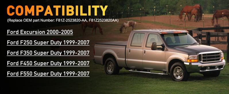 Nilight 2PCS LED Interior Door Panel Lights for Ford F250 F350 F450 F550 Super Duty 1999-2007 and 2000-2005 - Compatible with White and Red Car Accessories Vehicle Automotive  dealsforyoudays