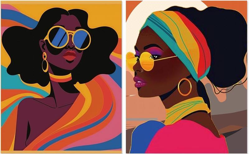 Valentines Day Couple Pre Drawn Kit Gift Couple Painting Kit Pre Drawn Canvas Sip and Paint Kit Gift for Anniversary, Painting Party, Art Practice, Valentines Day Gift, Man and Women Couple Everyday Dating Supplies