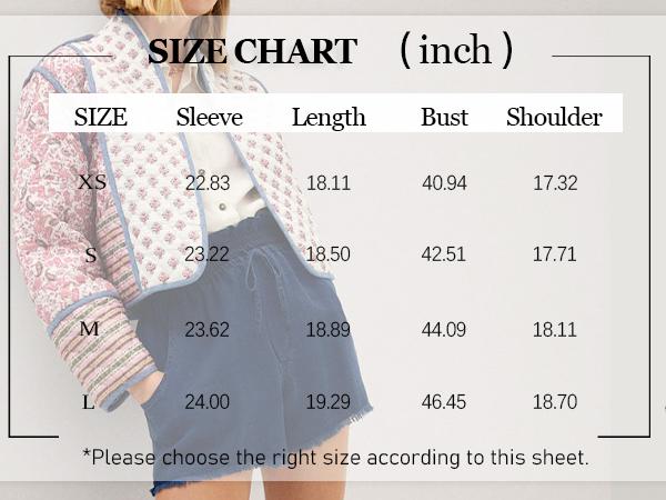 Songling Women's Cropped Puffer Jacket Lightweight Floral Printed Open Front Quilted Coat Winter Warm Outwear Outerwear Cardigans in Cotton Material Womenswear Comfy Songling Women's Cropped Puffer Jacket Lightweight Floral Printed Open Front Quilted Coat Winter Warm Outwear Outerwear Cardigans in Cotton Material Womenswear Comfy