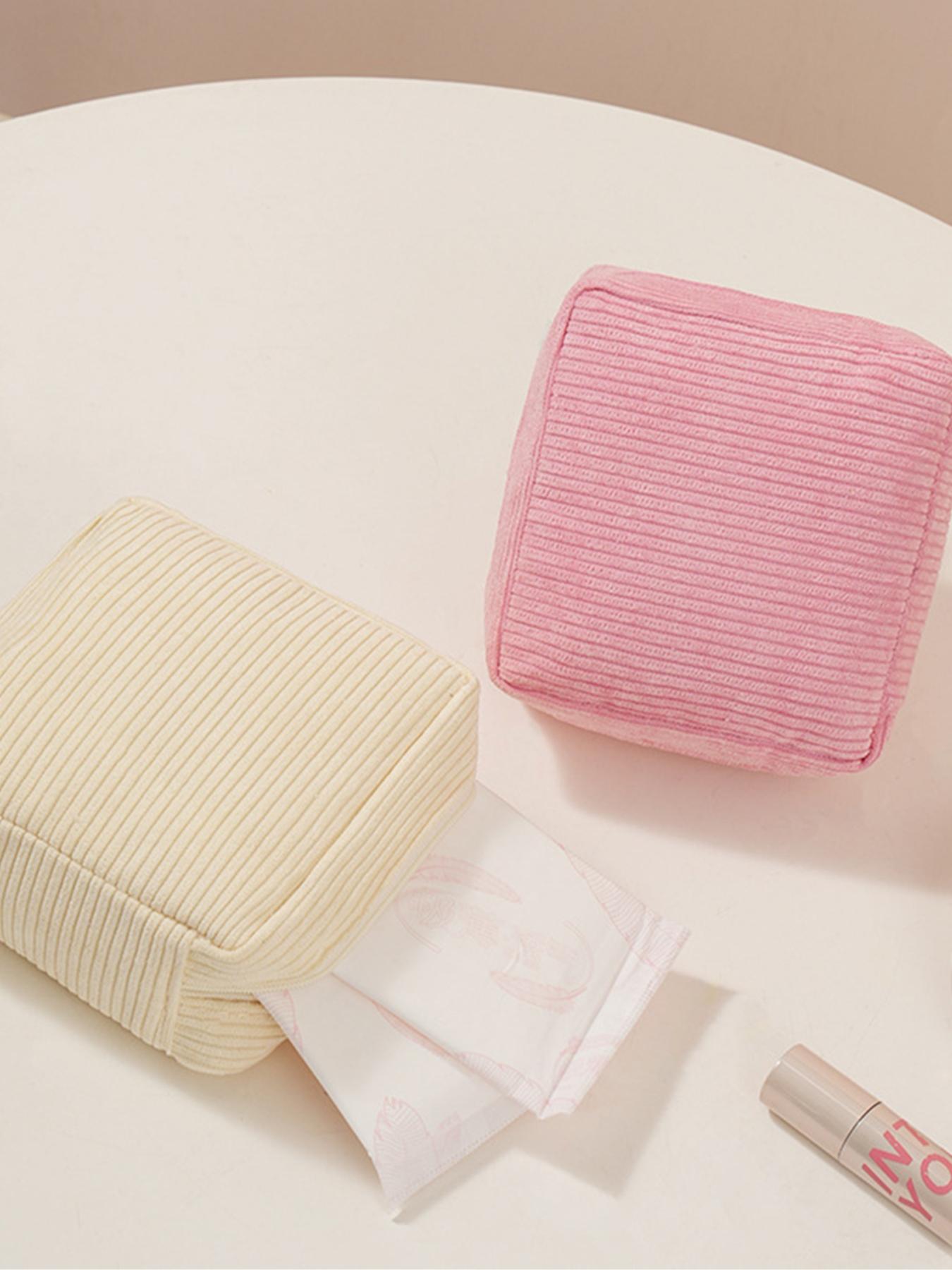 Mini Makeup Bag, Small Travel Organizer, Zippered Portable Case, Durable and Lightweight, Ideal for Women, School, Work, Travel