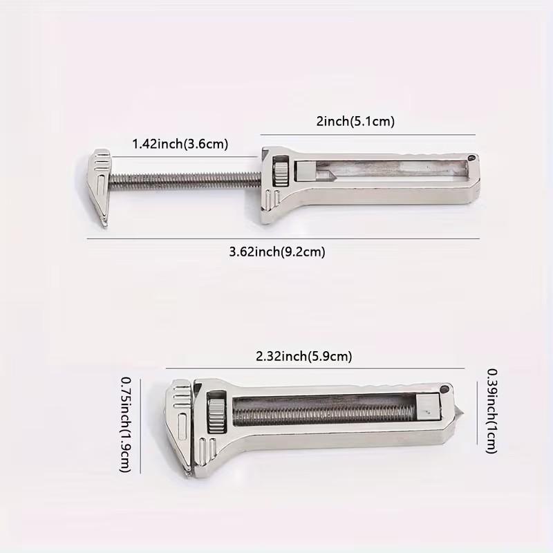 Ergonomic Mini Wrench, Durable Design for Outdoor Camping, Emergency Survival, Portable Industrial Tools, Versatile Tool, Global Use