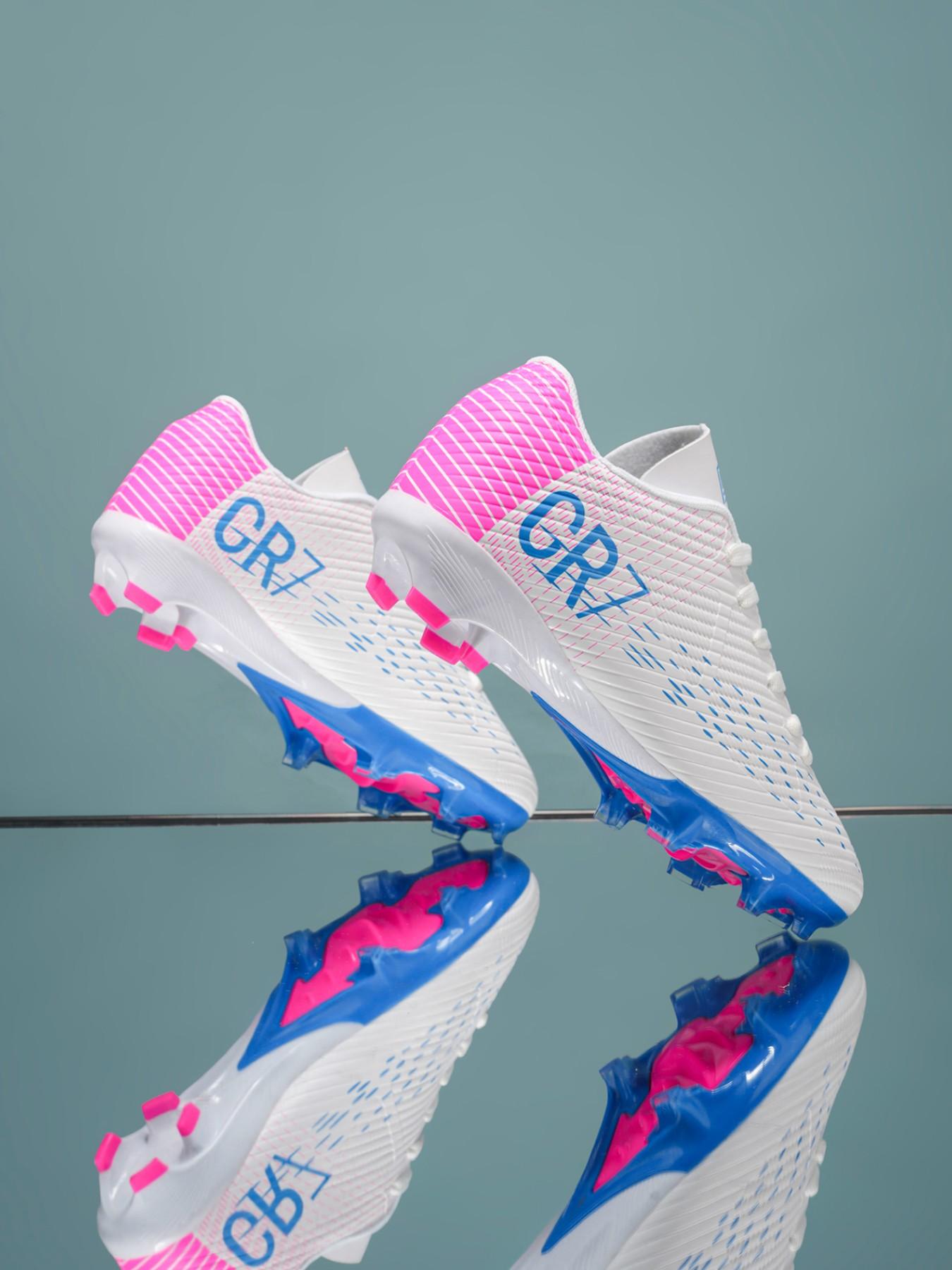 New Football Shoes Short Studs Anti-Slip Unisex Student Edition, Casual PU Upper Rubber Sole, All Seasons Training & Match Shoes