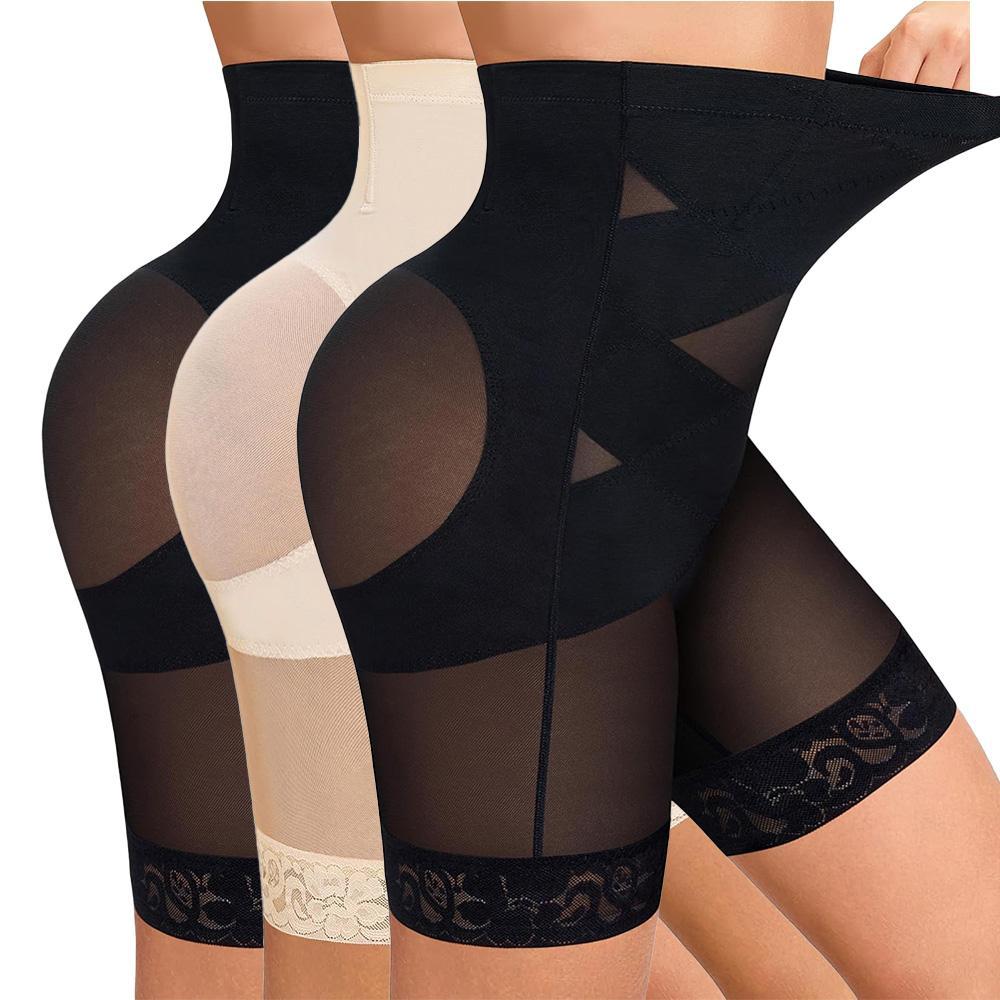 1/2/3PACK Postpartum Recovery Shapewear for Women, High Waisted Tummy Control Butt Lifting Thigh Girdles Body Shaper Underwear Briefs Shorts Pants