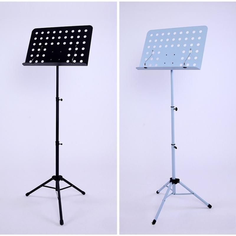 1 piece foldable bold music stand - portable music stand, universal for home/piano shop/performance, stable load-bearing music stand, stage performance, home practice