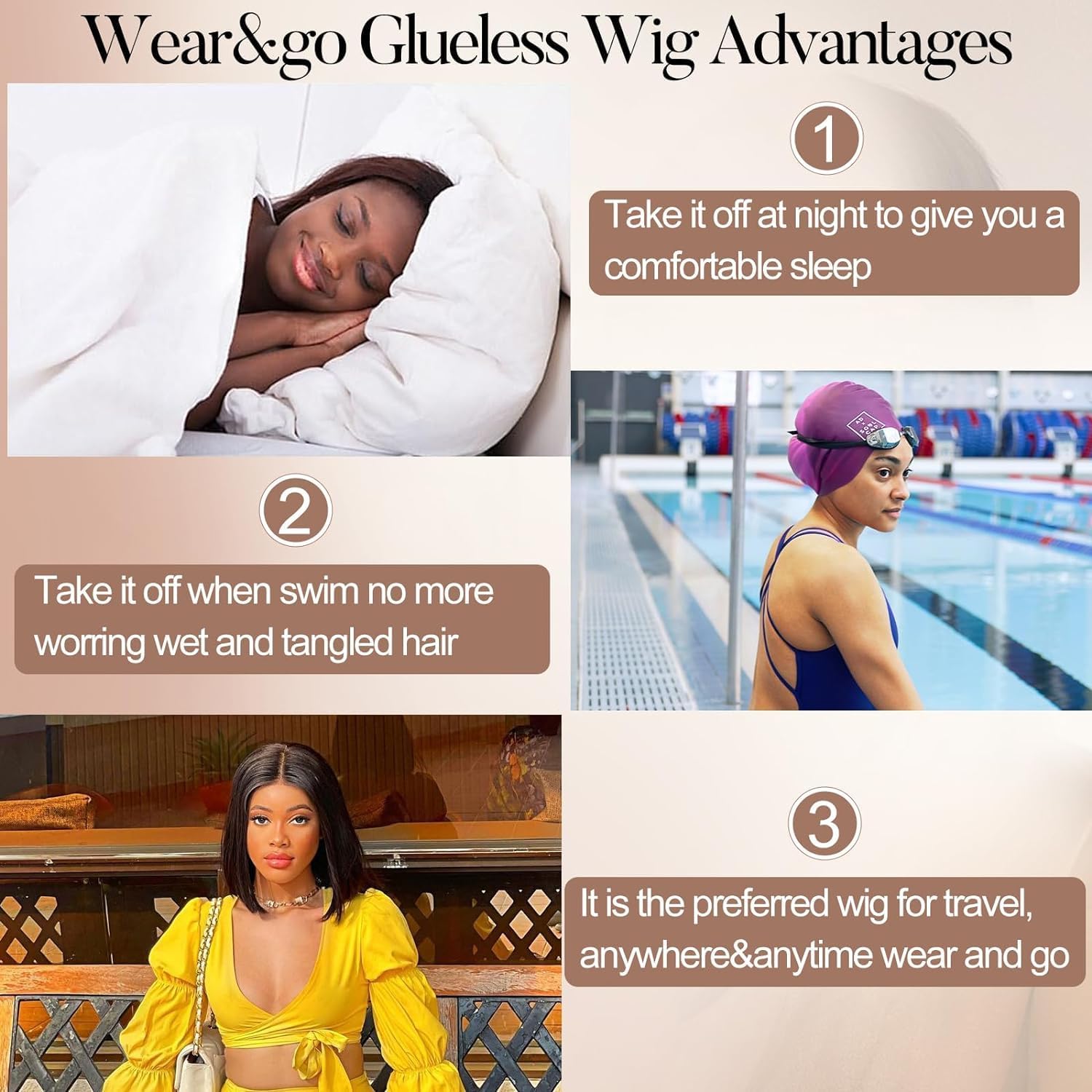 【Clearance BIG Sale】Bob Wigs Human Hair Glueless Wear and Go 4x4 or 5x5 HD Lace Closure Wig Short Bob Glueless Wig Human Hair Pre Plucked Pre Cut Black Bleached Ready to Wear 180% Density for Women 【Clearance BIG Sale】Bob Wigs Human Hair Glueless Wear and Go 4x4 or 5x5 HD Lace Closure Wig Short Bob Glueless Wig Human Hair Pre Plucked Pre Cut Black Bleached Ready to Wear 180% Density for Women