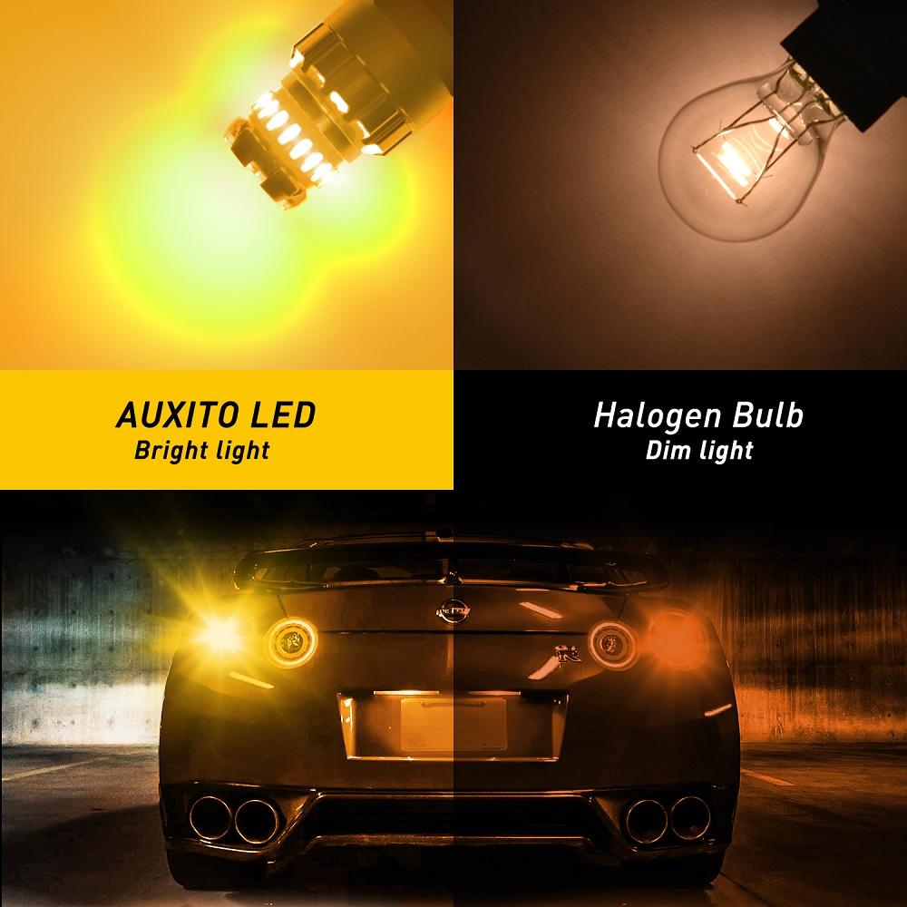AUXITO LED Strobe Brake Lights Bulbs Red, Flashing Strobe Blinking LED Tail Light Bulbs for 7440/7443 T20 W21W 7441 7444 7443R,300% Brighter CANBUS ready plug and play LED stop blubs,T25 3156/3157 1157/2357 Tail Lights Brake Lights AUXITO LED Strobe Brake Lights Bulbs Red, Flashing Strobe Blinking LED Tail Light Bulbs for 7440/7443 T20 W21W 7441 7444 7443R,300% Brighter CANBUS ready plug and play LED stop blubs,T25 3156/3157 1157/2357 Tail Lights Brake Lights
