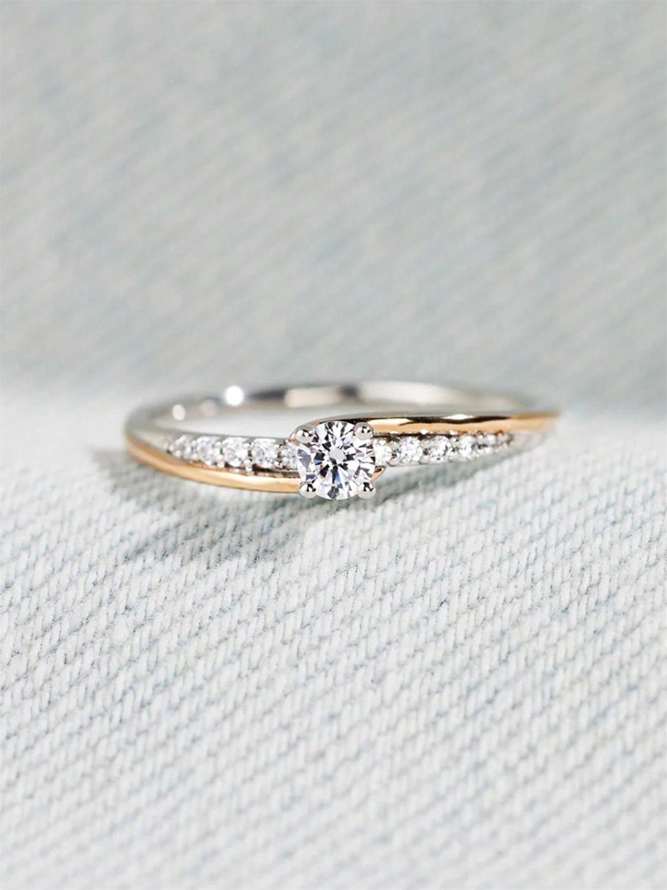 Women's Simple Knot Design Ring, Statement Rings, Fashion Jewelry for Party, Daily Clothing Decor, Trendy All-match & Exquisite Jewelry for Birthday Gift