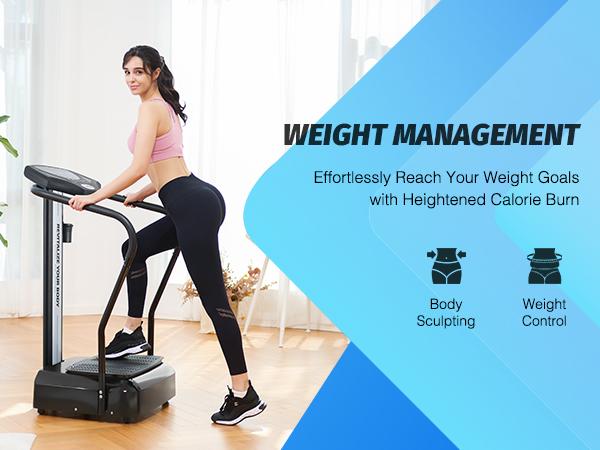 【SpringStatements】ZELUS Whole Body Vibration Plate, 500W Vibration Plate Exercise Machine with 99 Levels 3 Preset Modes & 2 Resistance Bands, Training Fitness Vibration Platform Machine for Home Gym with 330lb Capacity