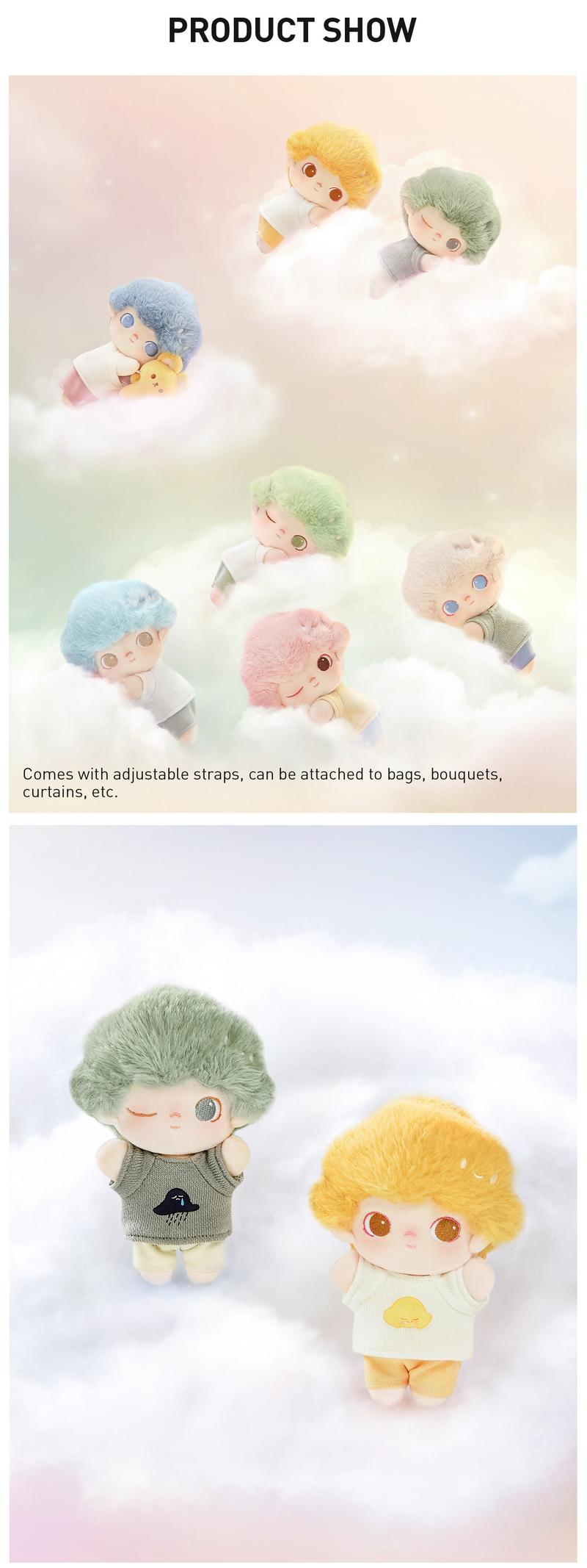 POP MART DIMOO My Cloud Companion Series-Cotton Doll, Blind Box, Mystery Box