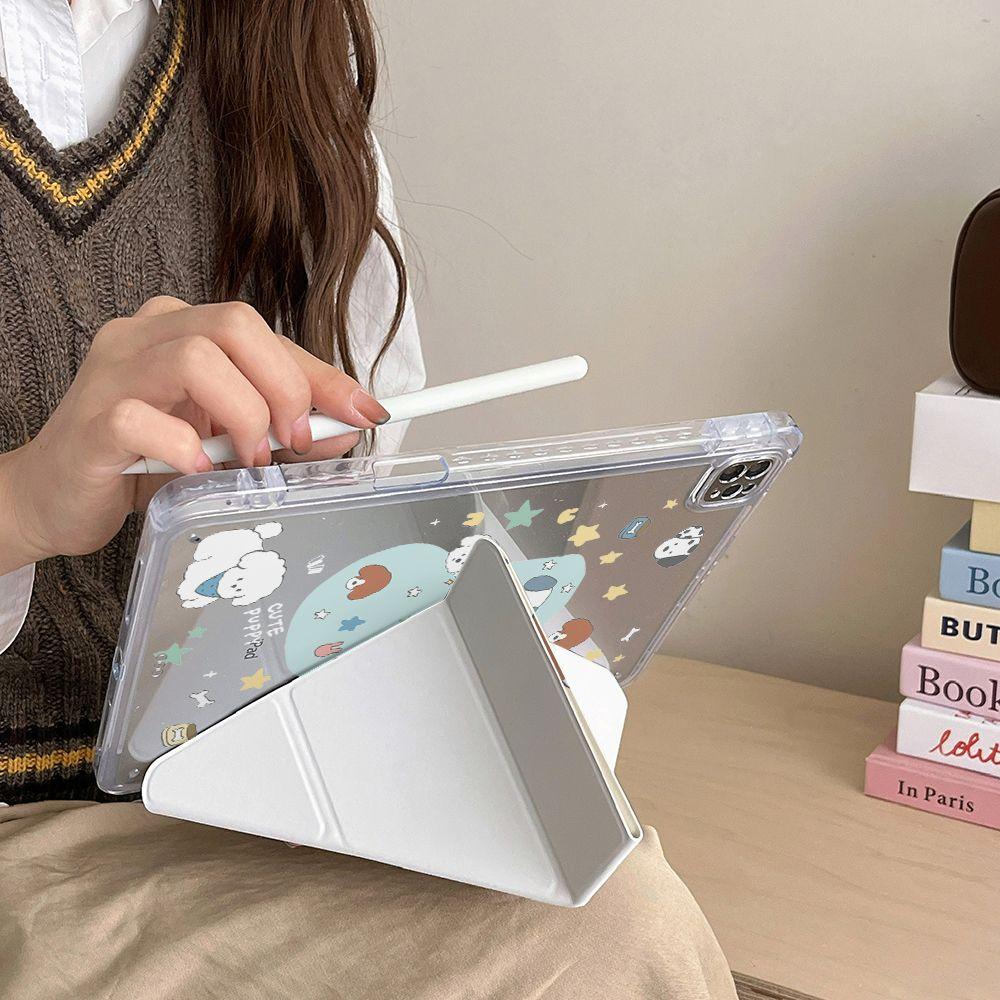 Dog Collection Cute Cartoon Case For iPad 10th 11th A16 100.9 Air 11 13 M2 M3 Mini 6 Pro 11 7th 8th 10.2 Air 4 Air 4 Air 510.9 Pro 12.9 Samsung Galaxy Tab Redmi Xiaomi Pad Huawei MatePad AAuto Sleep Awake Pencil Slot