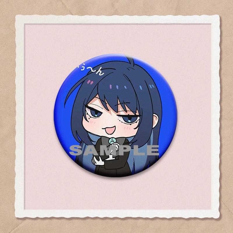 32/44/58mm Ado Kyogen X Uta Enamel Pins I Love Ado Vintage Anime Brooch Creative Badge for Hat Bag Decoration Fans Collect Gifts