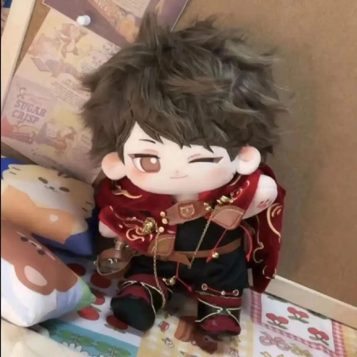 20cm Haikyuu!! Oikawa Toru Role Cotton Doll for Kids Kawaii Cosplay Cute Dress Up Stuffed Toys Dolls Figures Xmas Gift