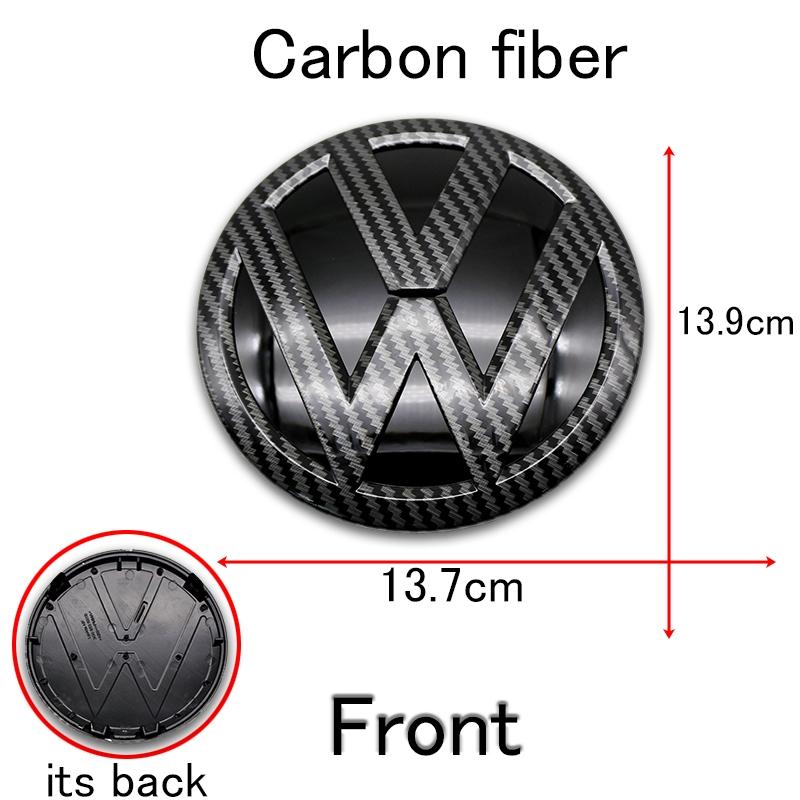 Volkswagen Front Grille Emblem Rear Car Logo, Fits 2016-2018 Passat Models, Vehicle Exterior Decoration, Car Modification Replacement Parts