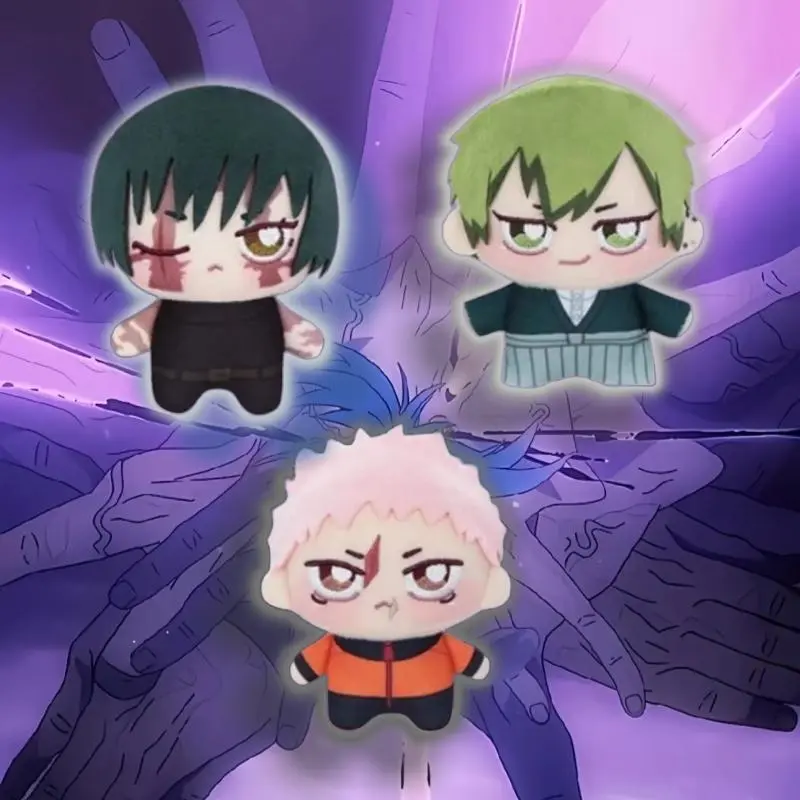 2026 Hot selling toys NEW Anime Jujutsu Kaisen Toy Cute Zenin Naoya Plush Doll Maki Itadori Yuji Stuffed Soft Doll Peripherals Collectible Gifts Fans Internet-famous toy