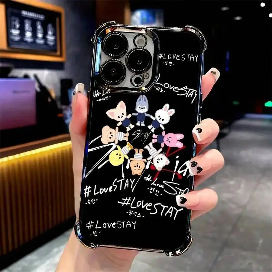Popular Singer Cartoon Phone Case Suitable for Iphone 17, 16, 15, 14, 13, 12, 11 Pro Max Air Plus,Samsung Galaxy S26 S25 S24 S23 S22 Shockproof Transparent Soft Back Cover