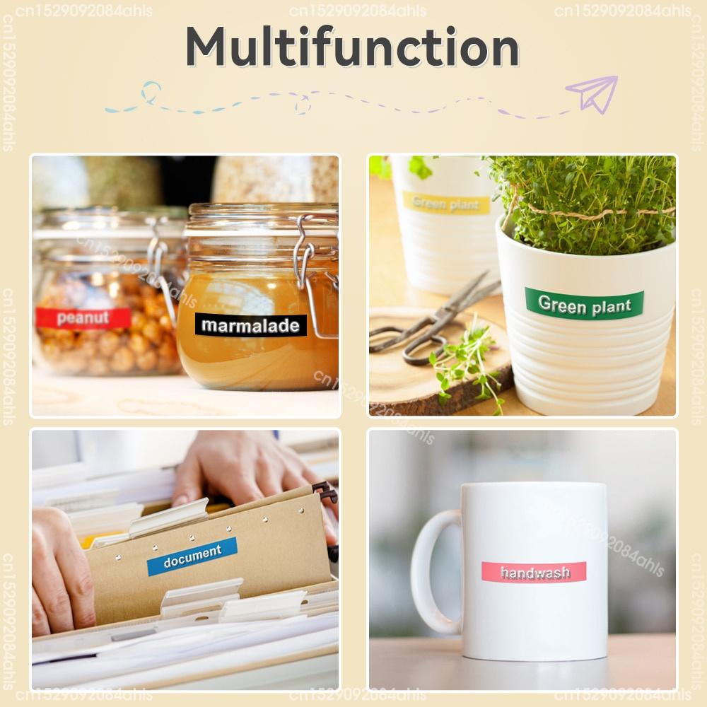 2026 New Small C101 Label Maker, 3D Embossed Label Writer, Replaces Motex E101, Free 2 Rolls 9mm*3m Tape, Office & DIY Use, No Battery Included